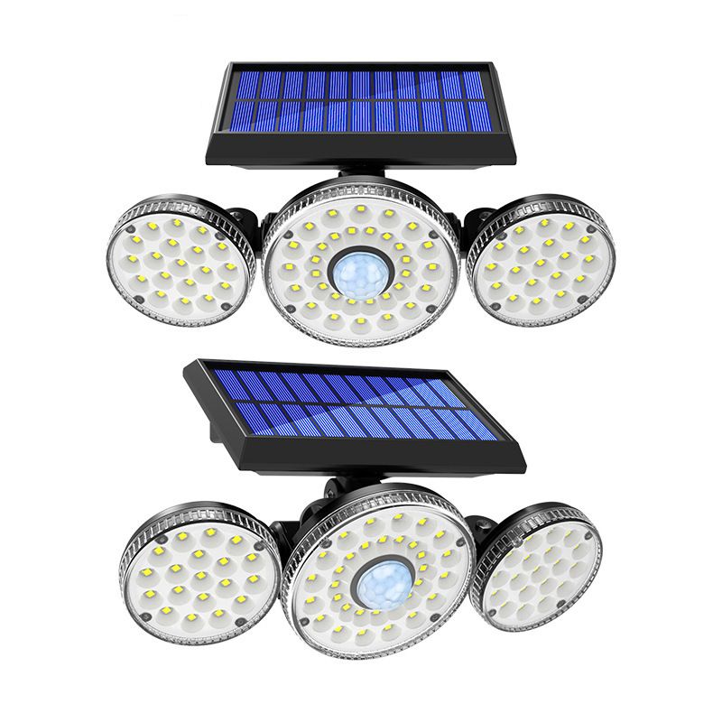 屋外防水モーションセンサー高明るい 70 LED ソーラー壁取り付けライト